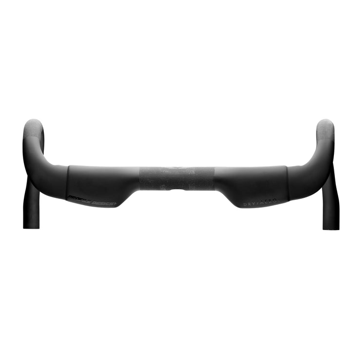 DRV/AEROc carbon road handlebar compatible with clip-on aerobar