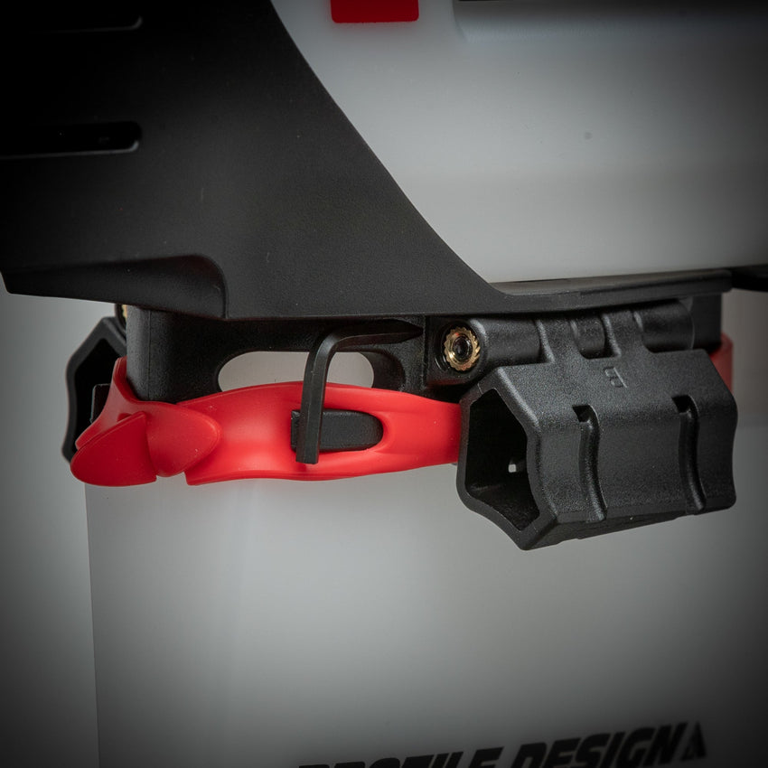 Profile Design FC 25 Aerobar Hydration Back View of BTA Mount