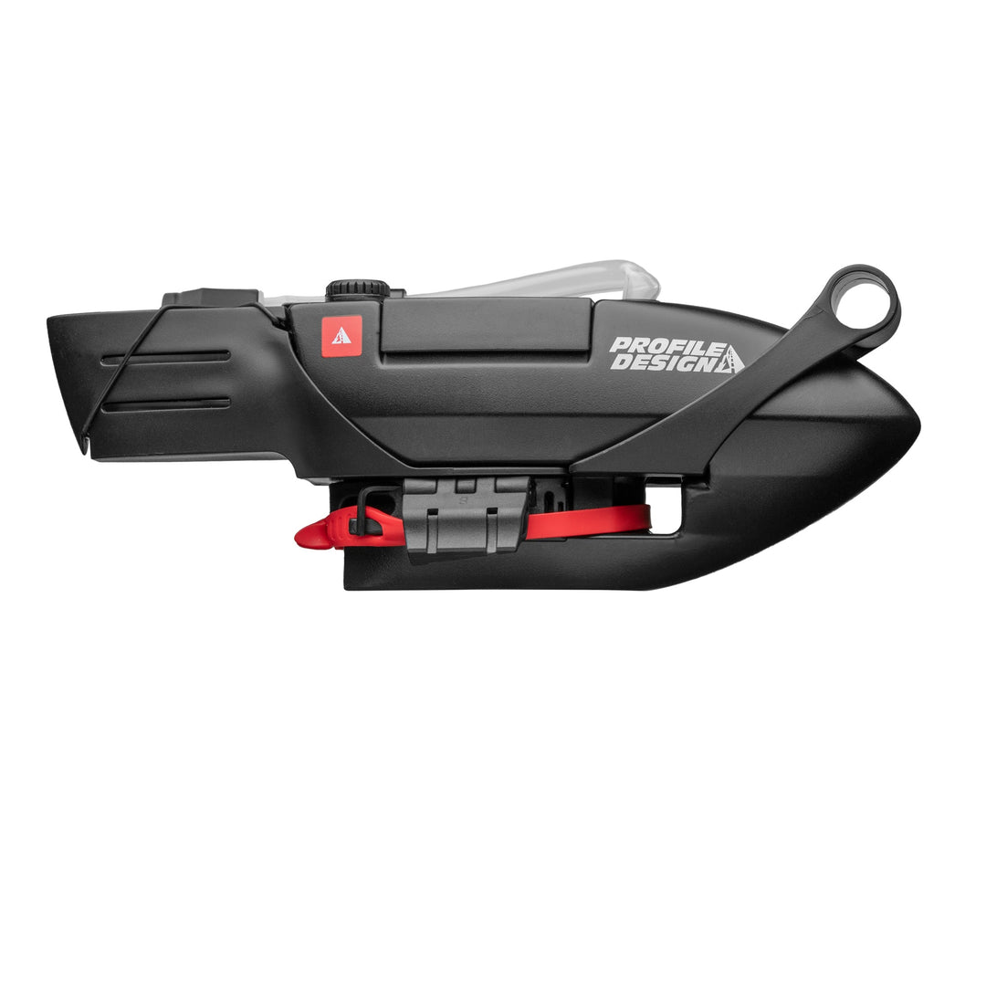 Profile Design FC 25 Front Aerobar Hydration System Side View